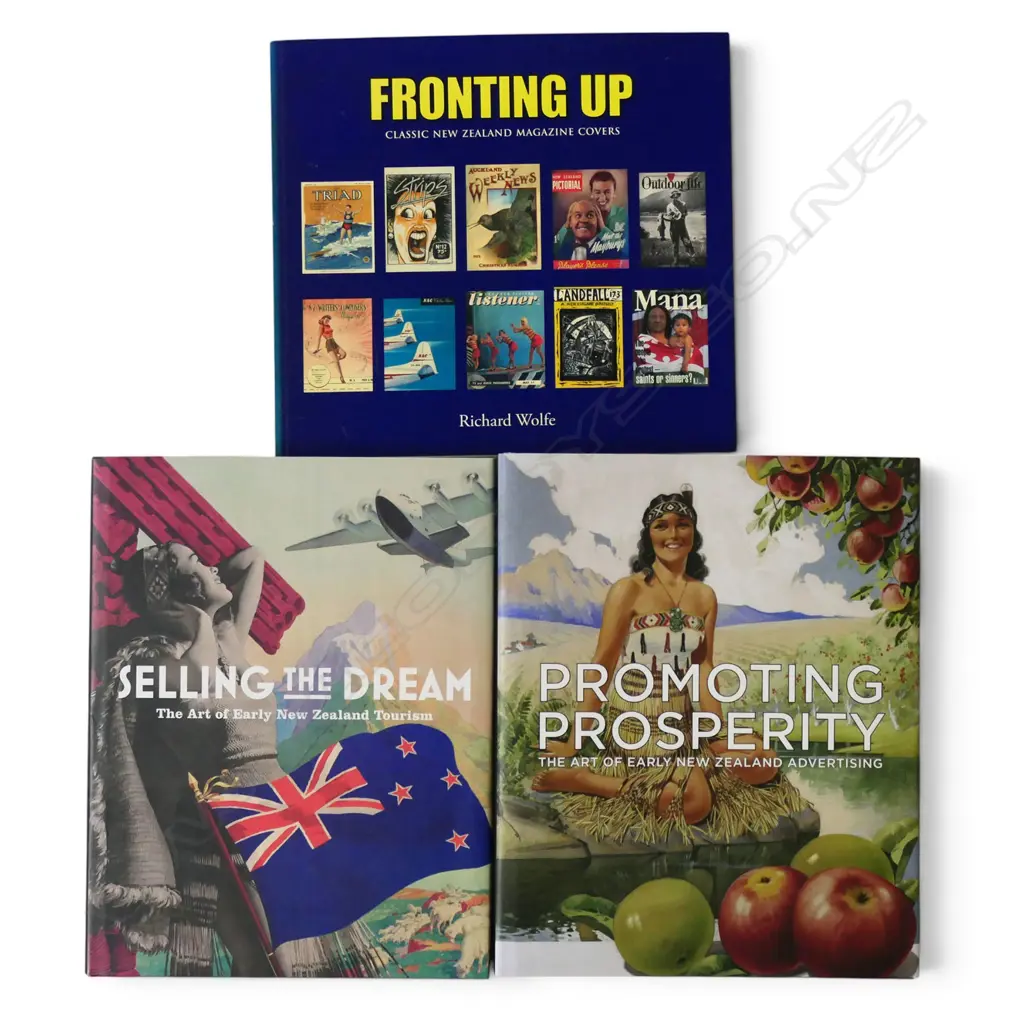 PETER ALSOP AND GARY STEWART- 'PROMOTING PROSPERITY' & 'SELLING THE DREAM' & RICHARD WOLFE - 'FRONTING UP' Image 1++